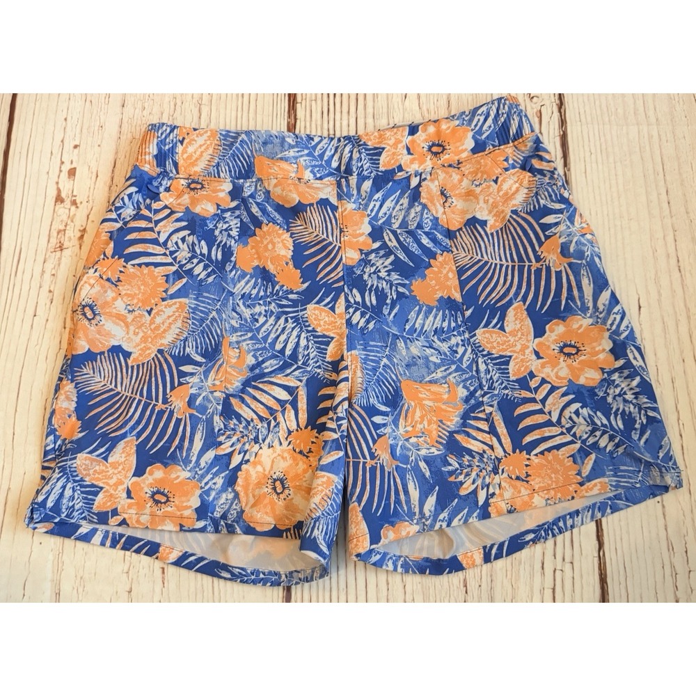 Columbia Sportswear Womens PFG Shorts M Quick Dry Stretch Pockets Island Floral - Picture 6 of 9